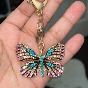 Bag butterfly charm